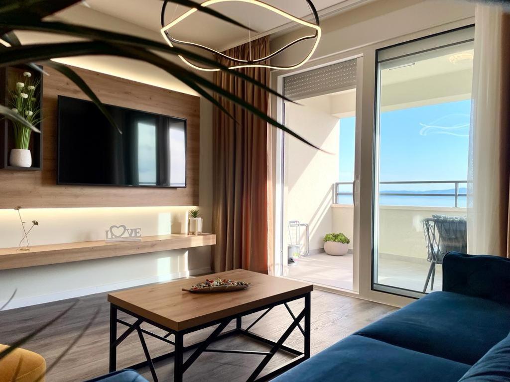 Apartment Linda With Panoramic Sea View 마카르스카 외부 사진