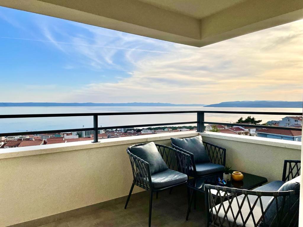 Apartment Linda With Panoramic Sea View 마카르스카 외부 사진